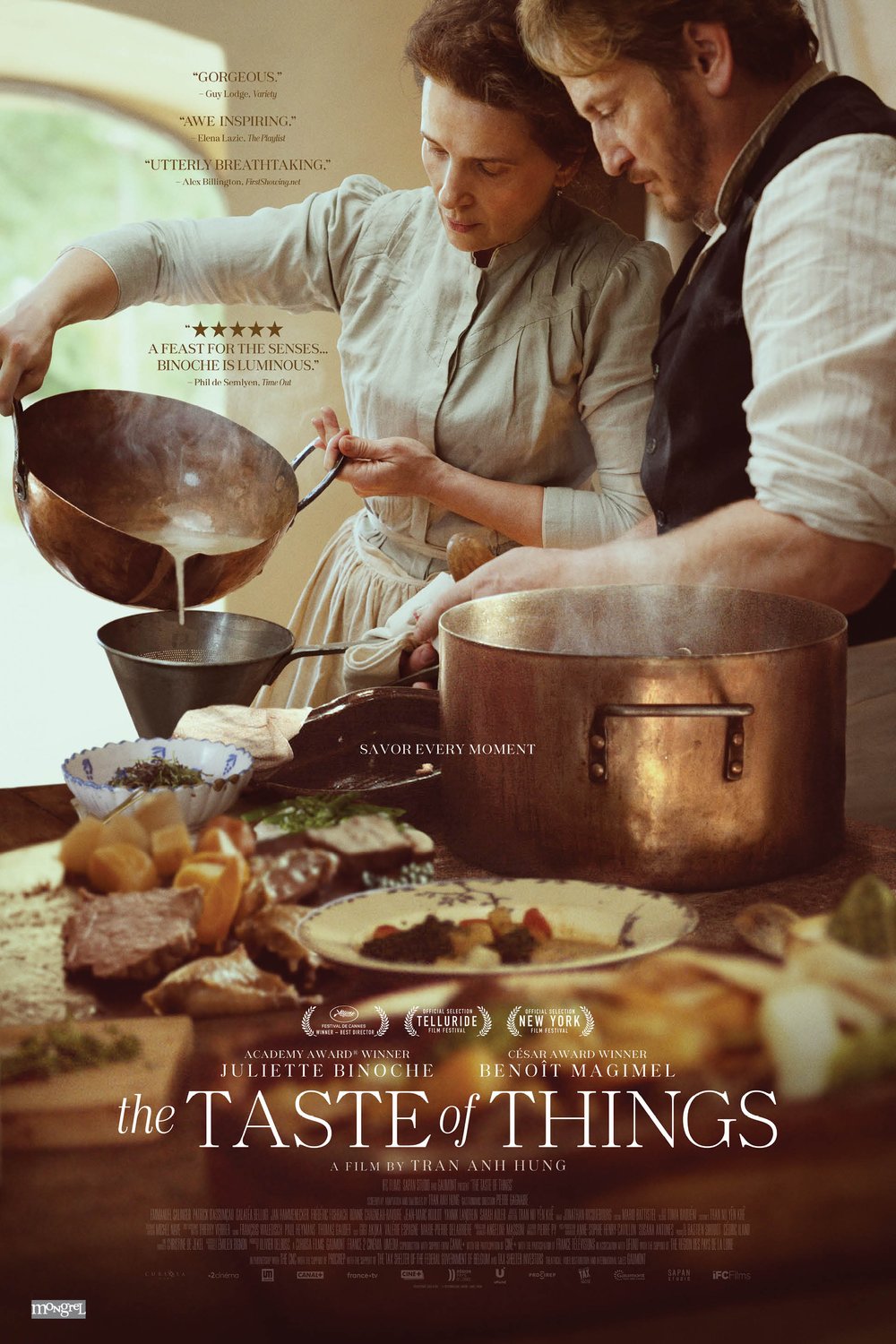 L'affiche du film The Taste of Things [2023]