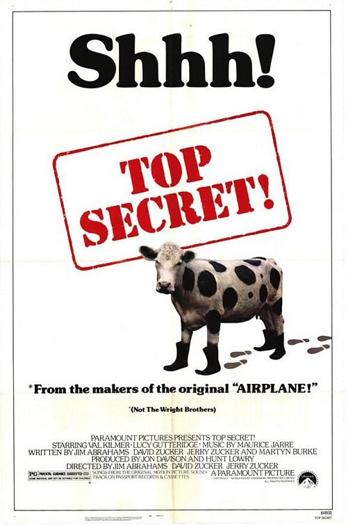 L'affiche du film Top Secret