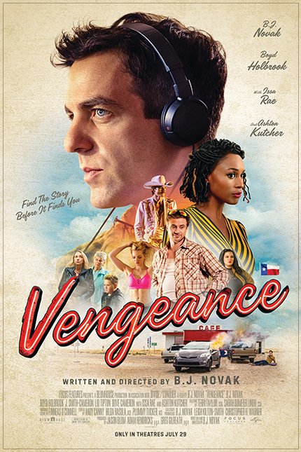 L'affiche du film Vengeance [2022]