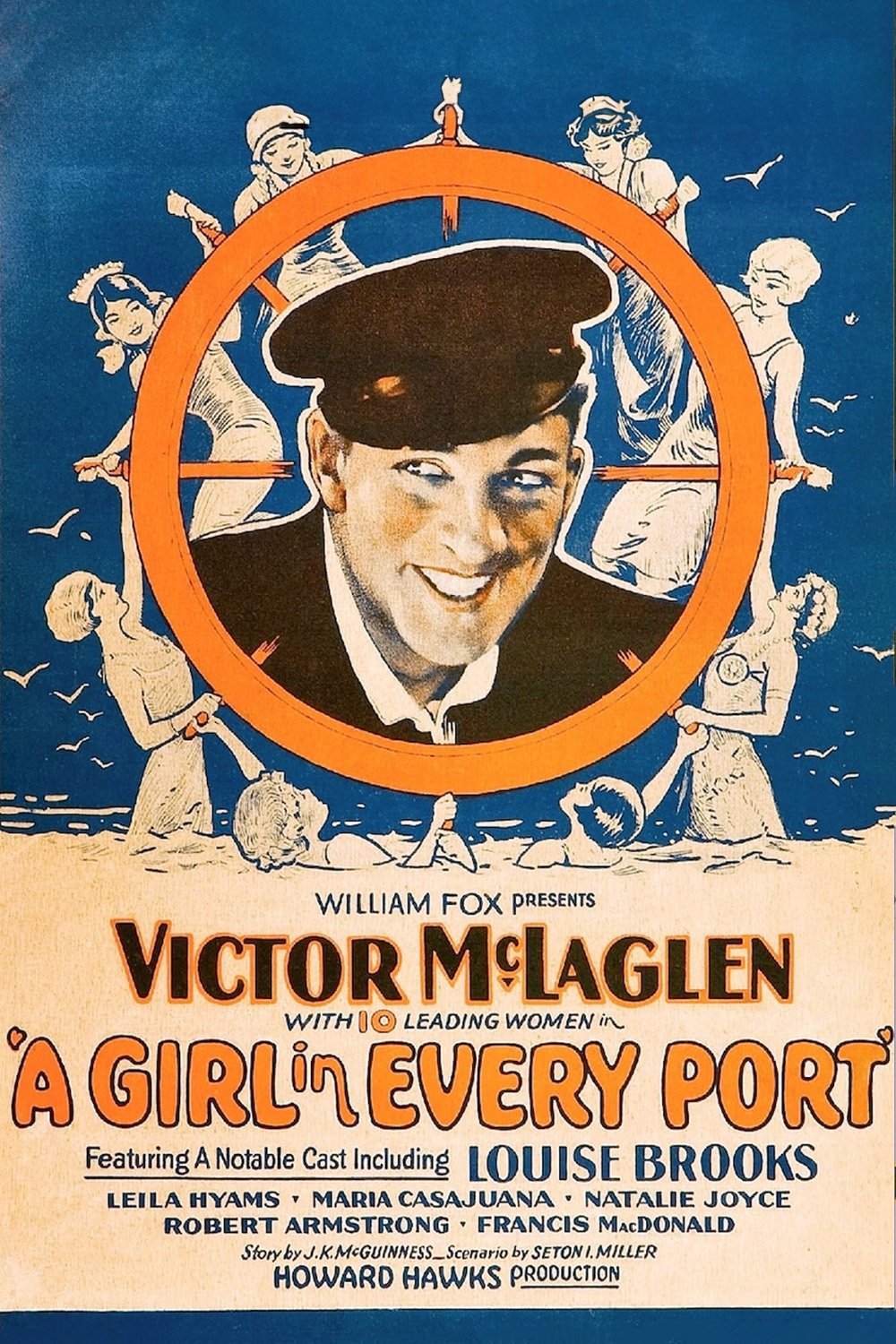 L'affiche du film A Girl in Every Port