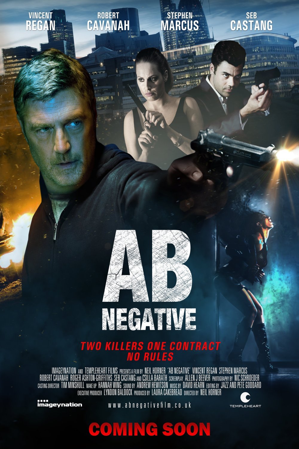 L'affiche du film AB Negative