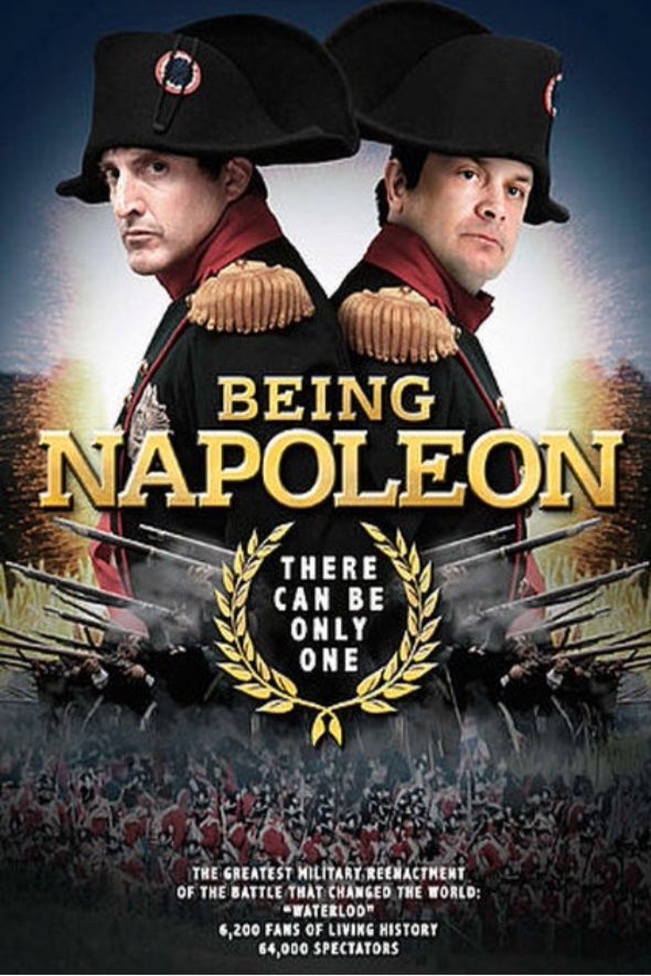English poster of the movie Being Napoleon