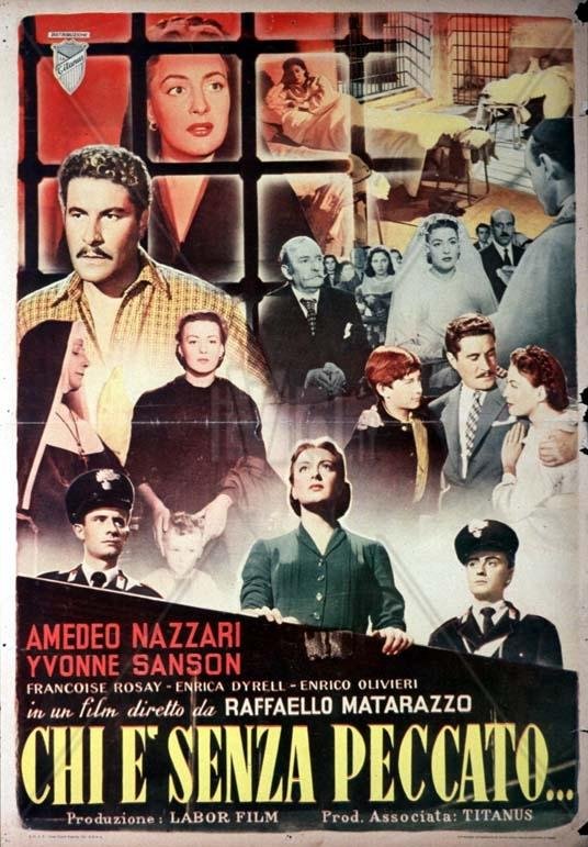 L'affiche du film Chi è senza peccato.... [1952]