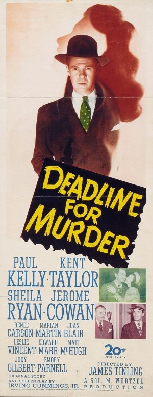 L'affiche du film Deadline for Murder [1964]
