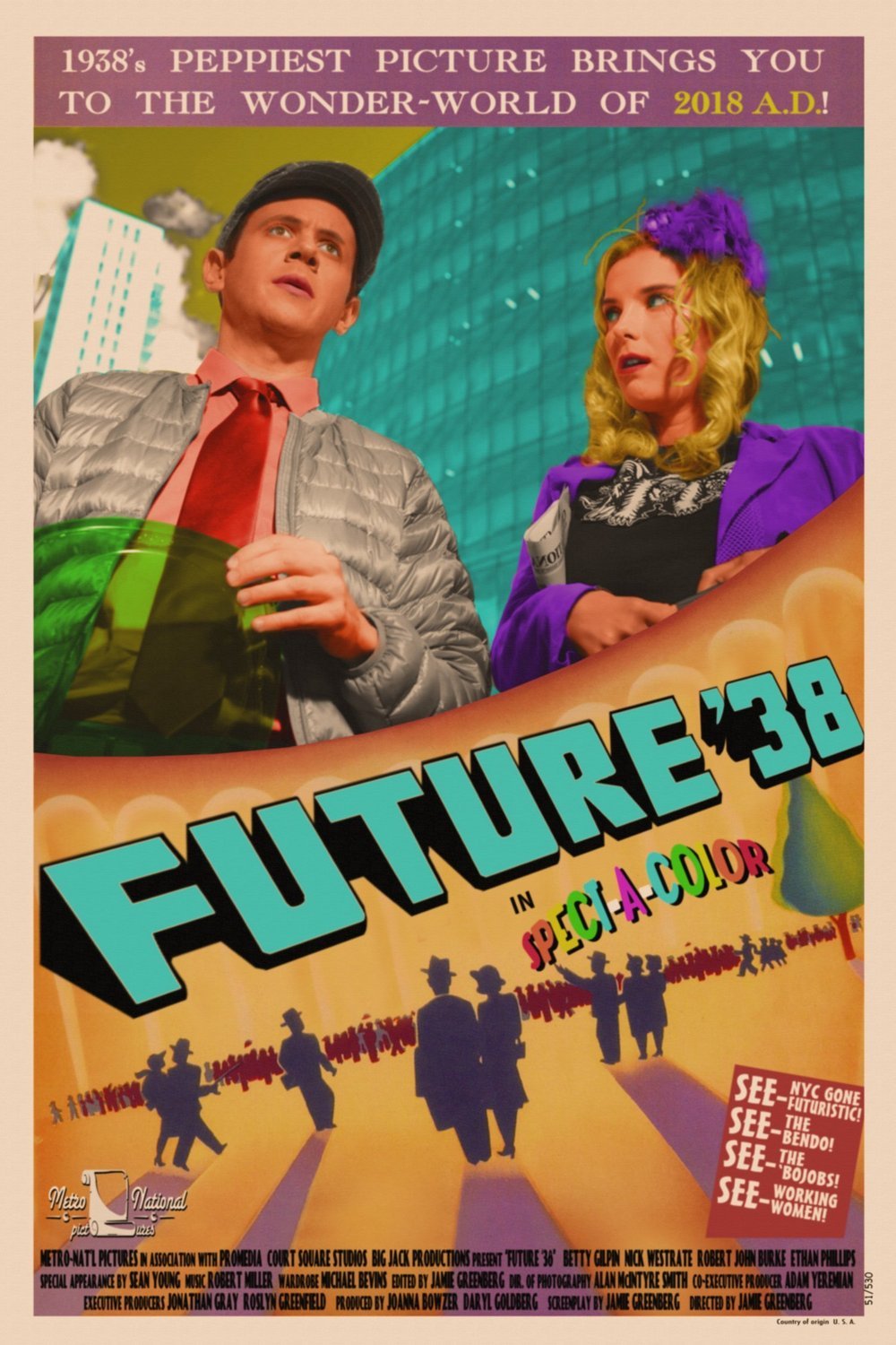 L'affiche du film Future '38