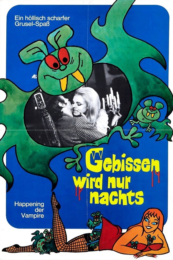 Poster of the movie Gebissen wird nur nachts - das Happening der Vampire