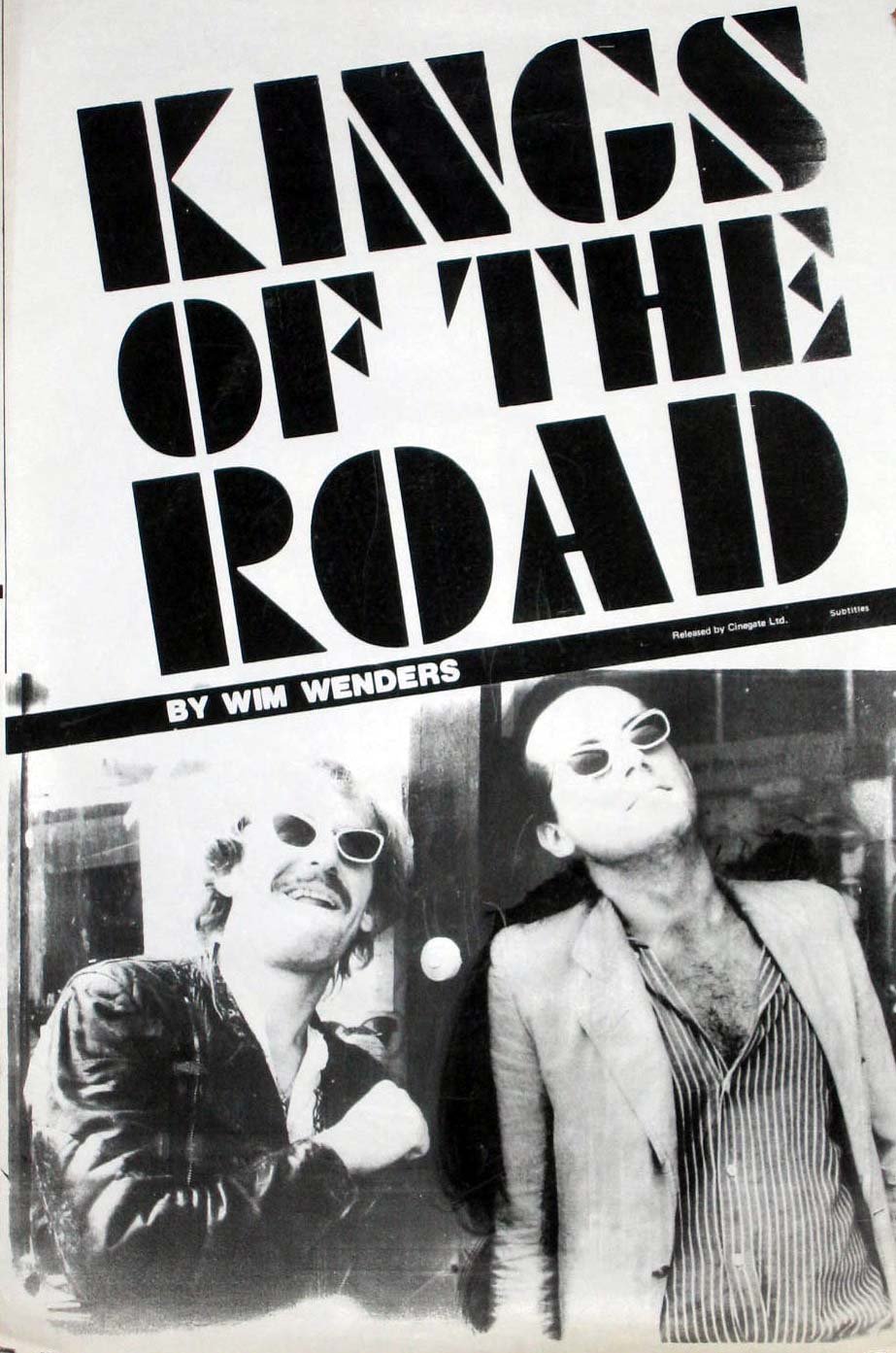 L'affiche du film Kings of the Road