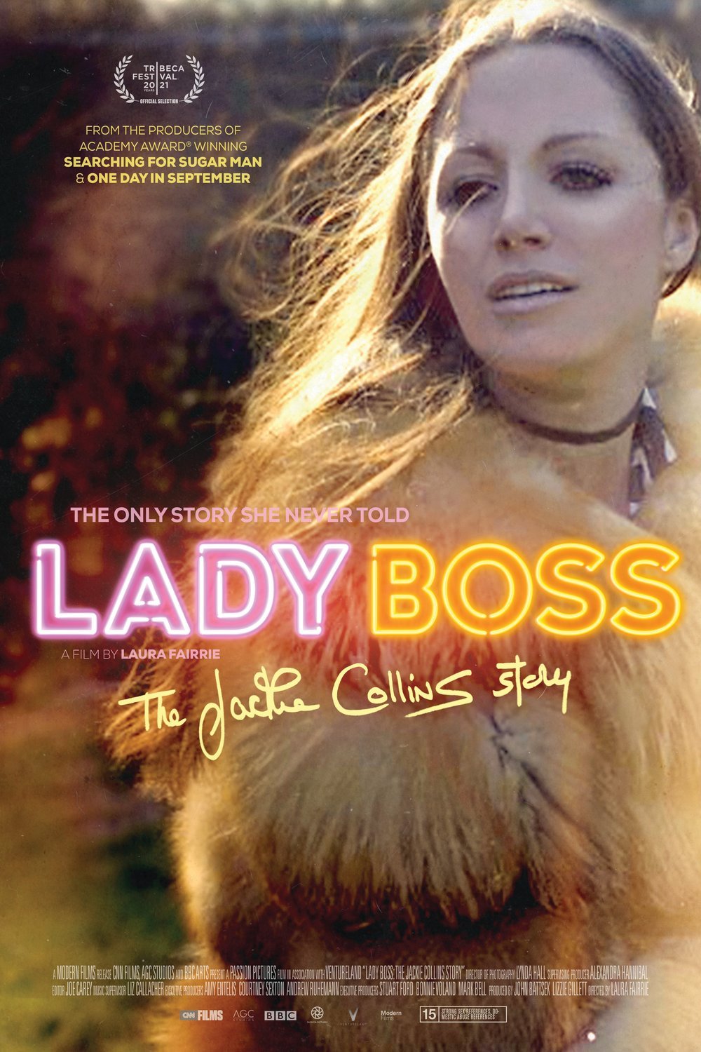 L'affiche du film Lady Boss: The Jackie Collins Story