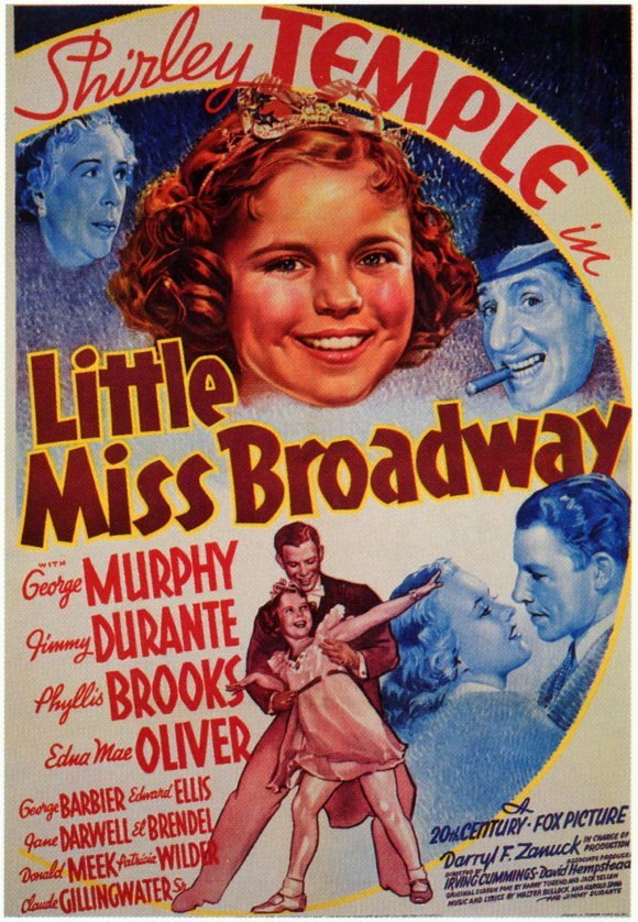 L'affiche du film Little Miss Broadway