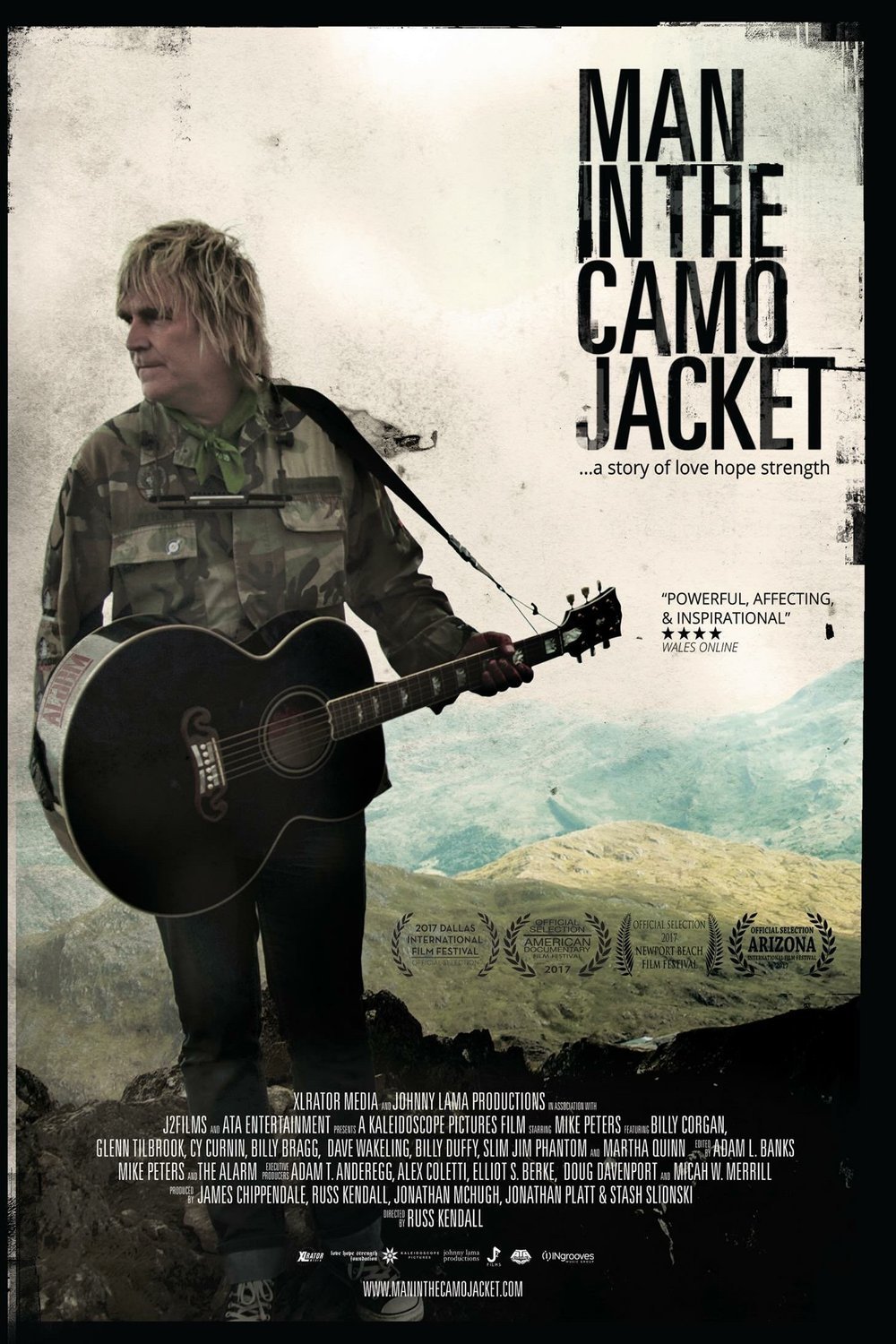 L'affiche du film Man in the Camo Jacket