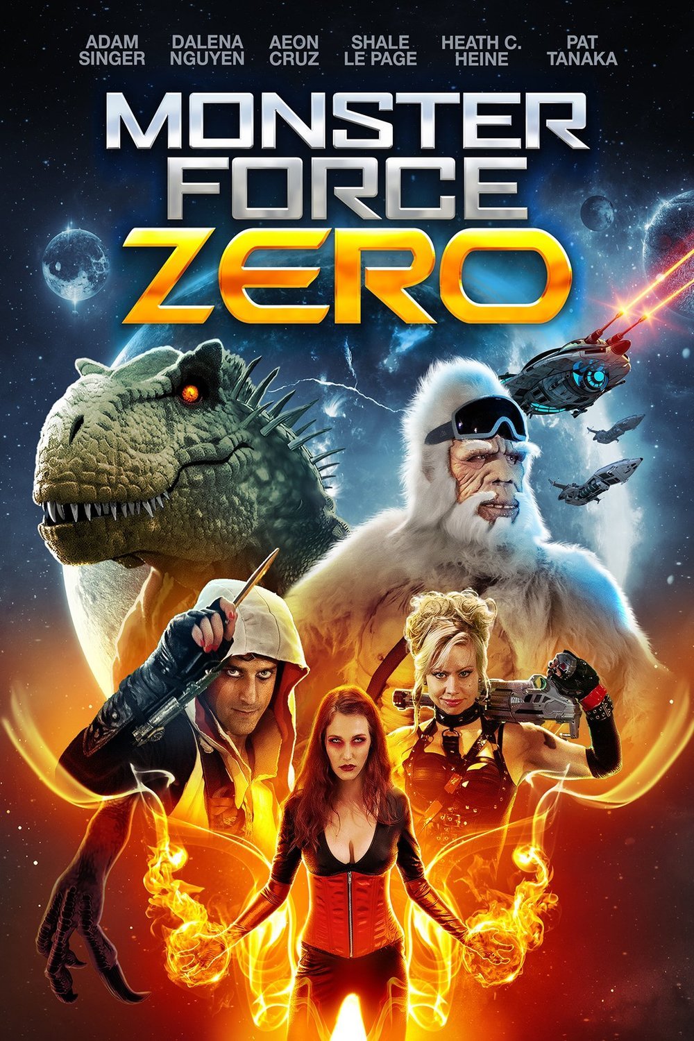 L'affiche du film Monster Force Zero
