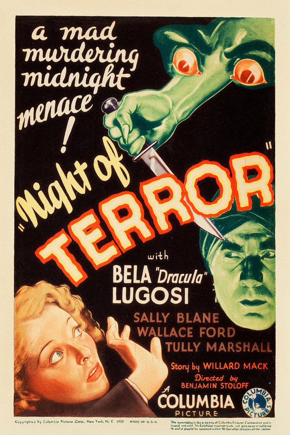 Poster of the movie Night of Terror