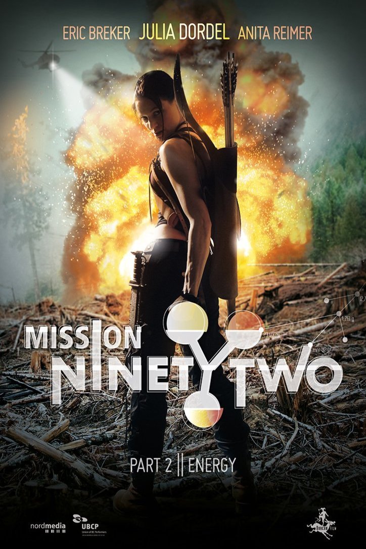 L'affiche originale du film Mission NinetyTwo en allemand
