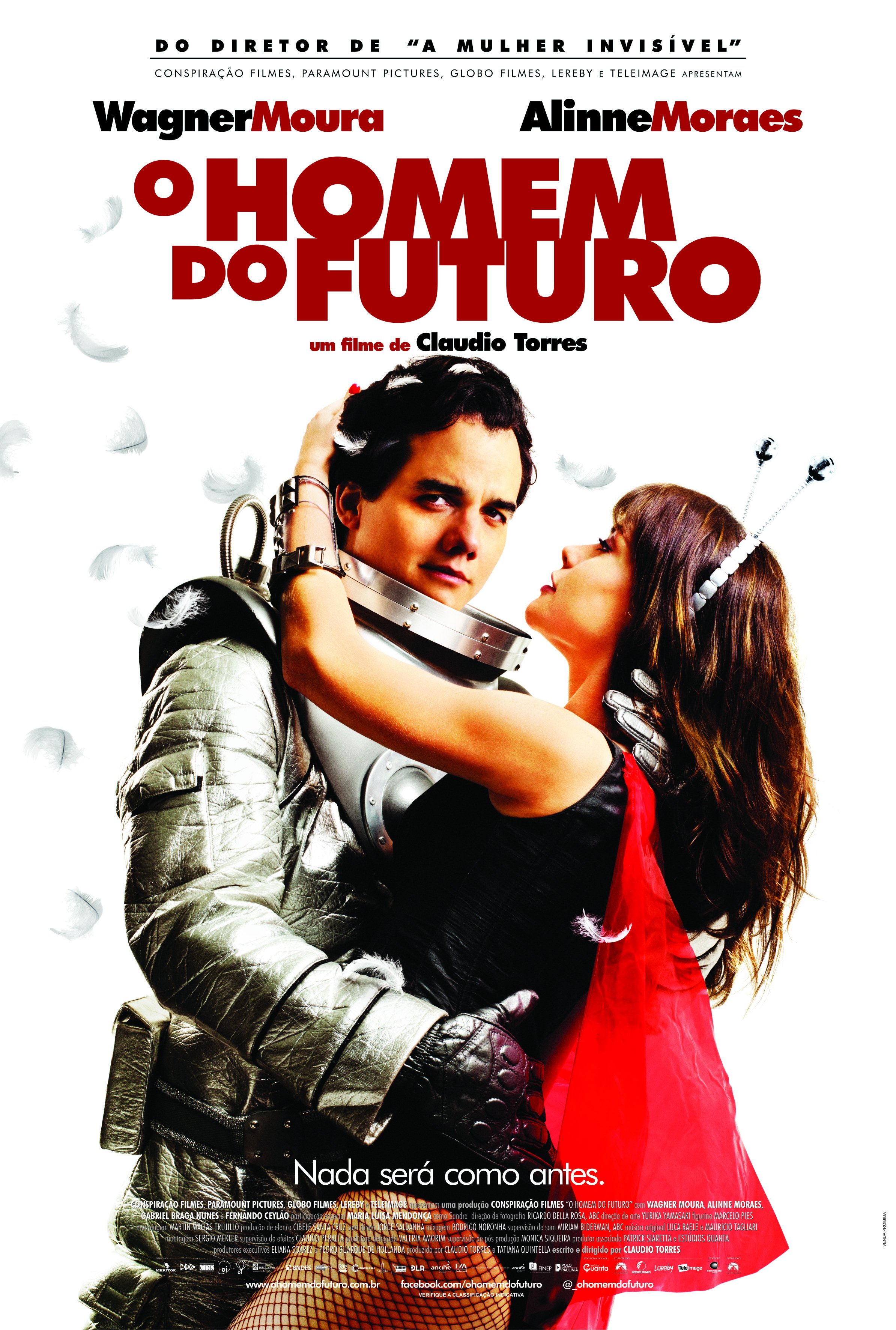 L'affiche originale du film The Man from the Future en portugais