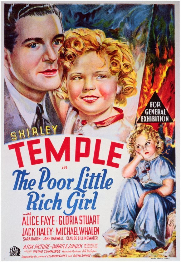 L'affiche du film Poor Little Rich Girl