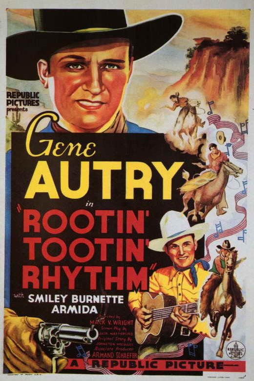 L'affiche du film Rootin' Tootin' Rhythm