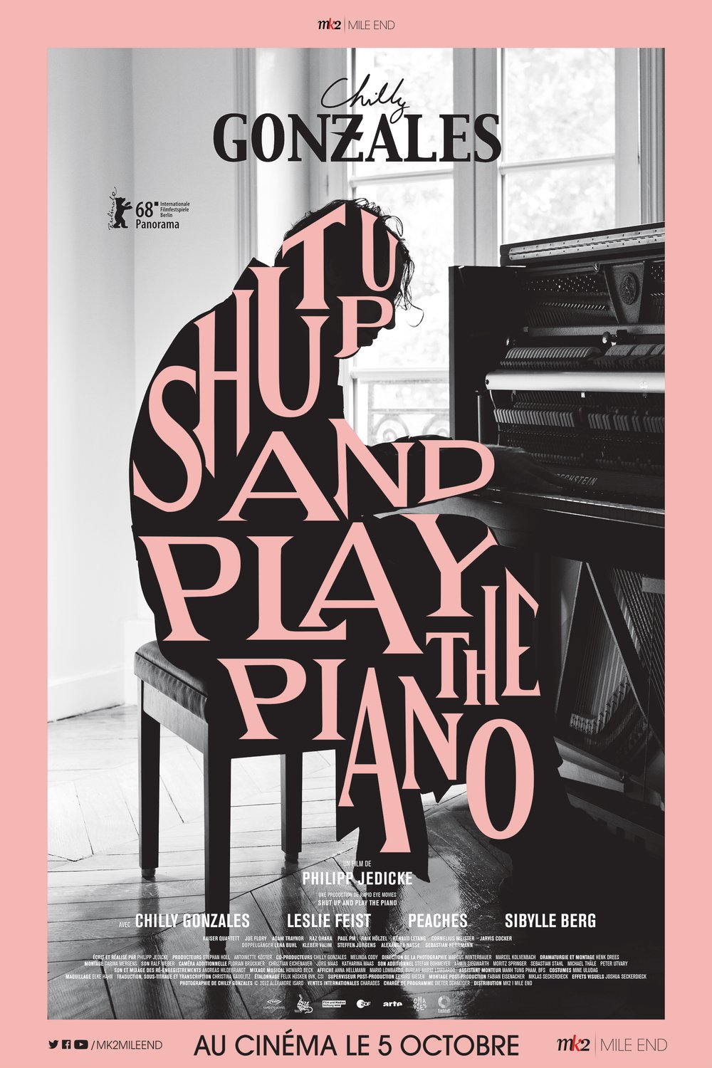 L'affiche du film Shut Up and Play the Piano v.f.