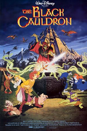 L'affiche du film The Black Cauldron