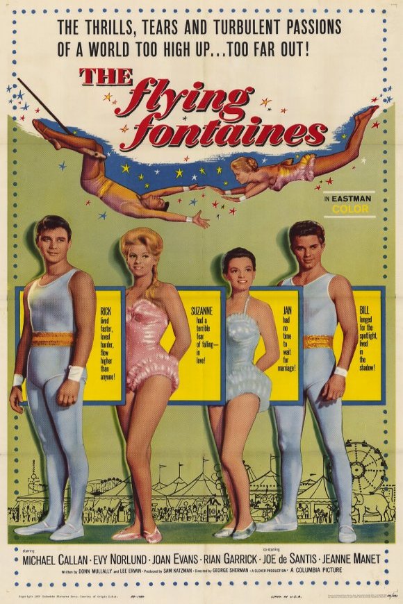 L'affiche du film The Flying Fontaines