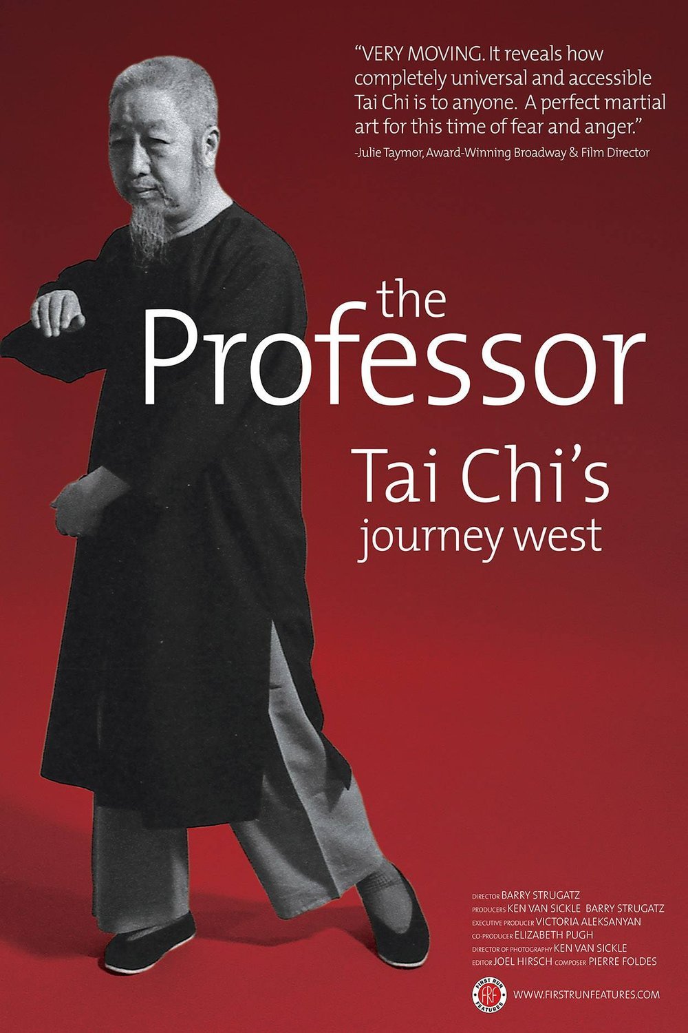 L'affiche du film The Professor: Tai Chi's Journey West