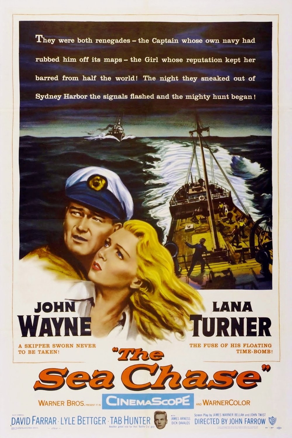 L'affiche du film The Sea Chase