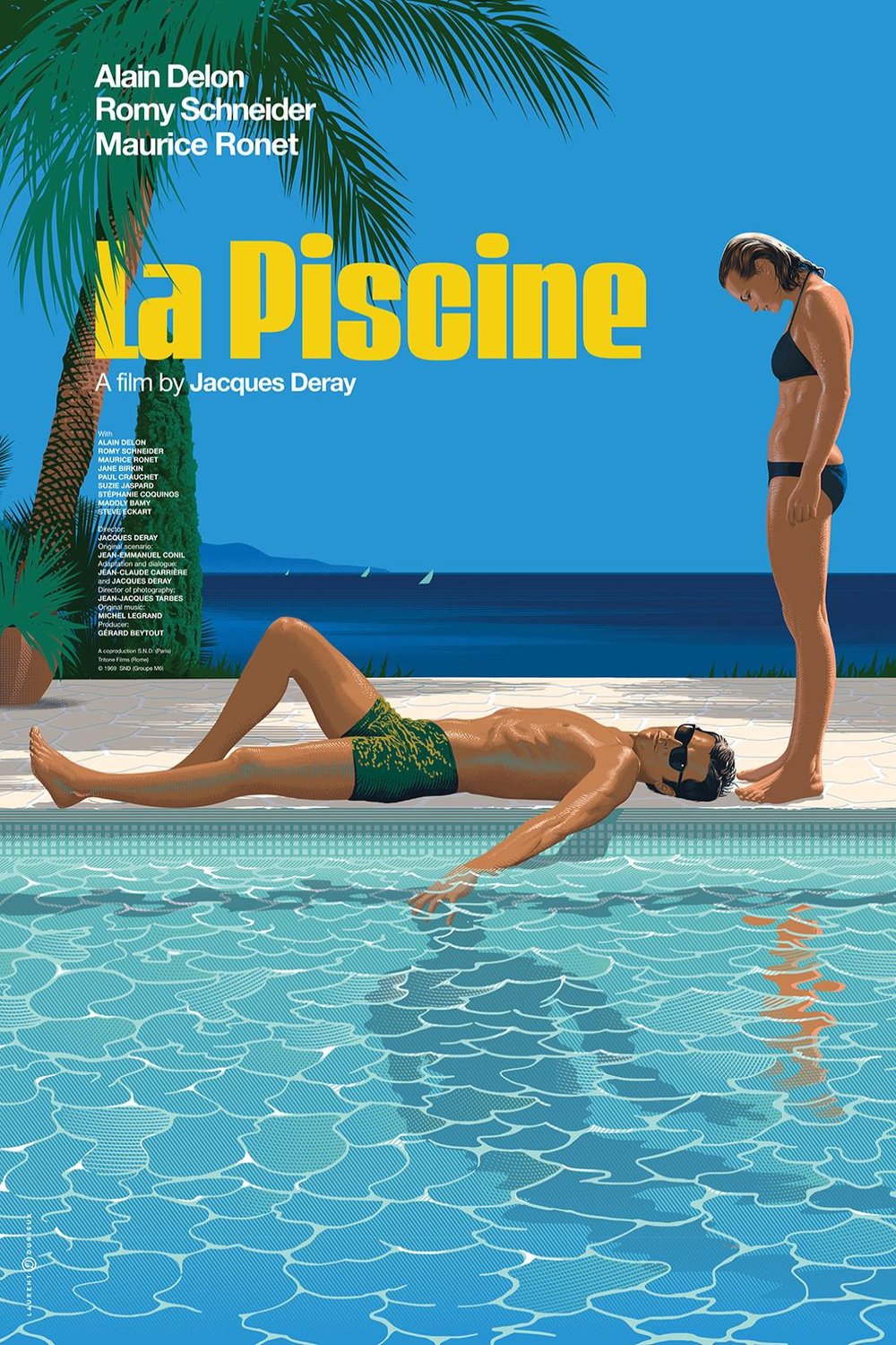 L'affiche du film La Piscine