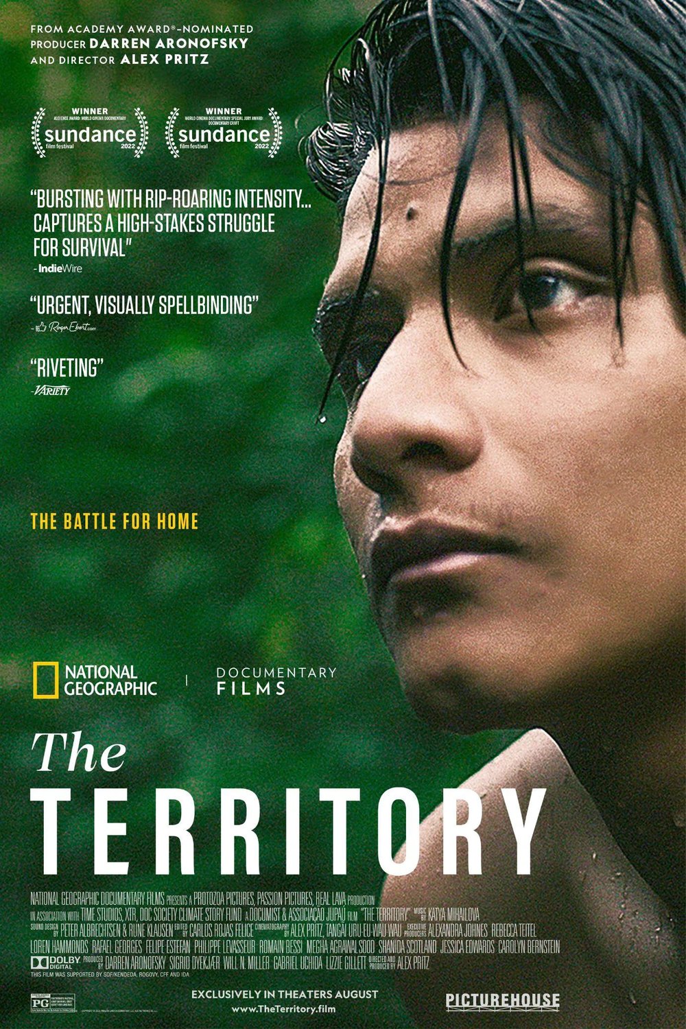 L'affiche du film The Territory