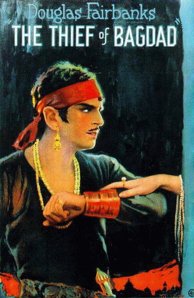 L'affiche du film The Thief of Bagdad