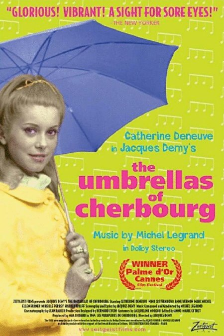 L'affiche du film The Umbrellas of Cherbourg