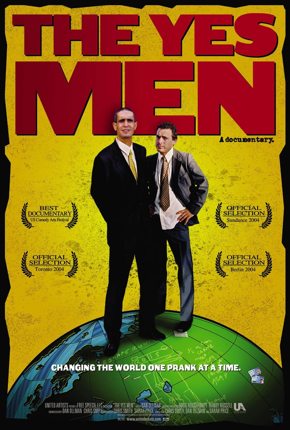 L'affiche du film The Yes Men