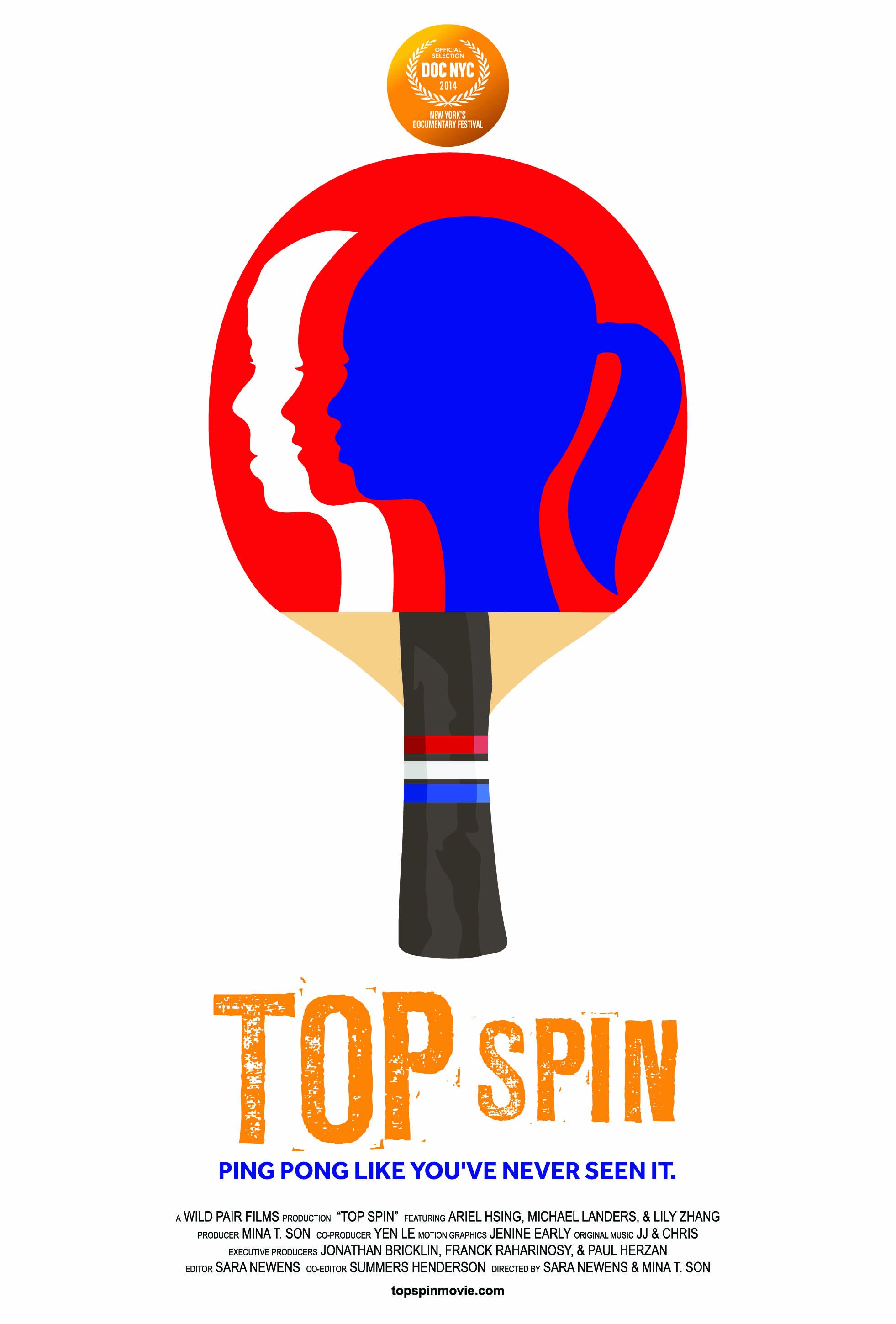 L'affiche du film Top Spin