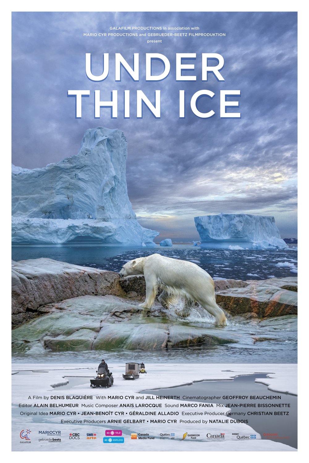 L'affiche du film Under Thin Ice