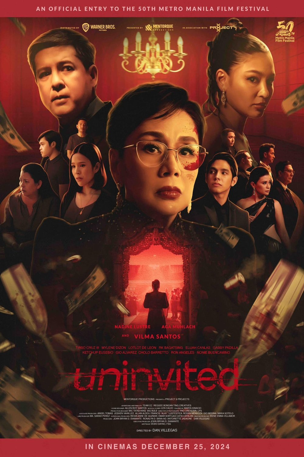 L'affiche du film Uninvited [2025]