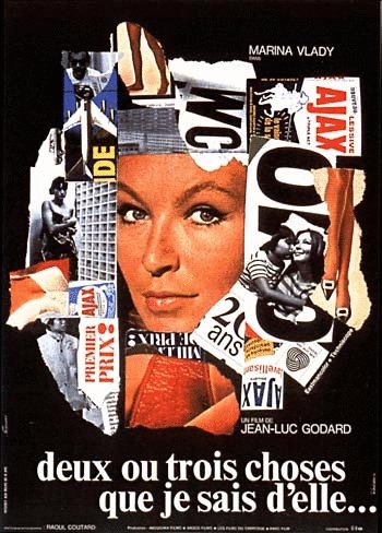 L'affiche du film 2 ou 3 choses que je sais d'elle