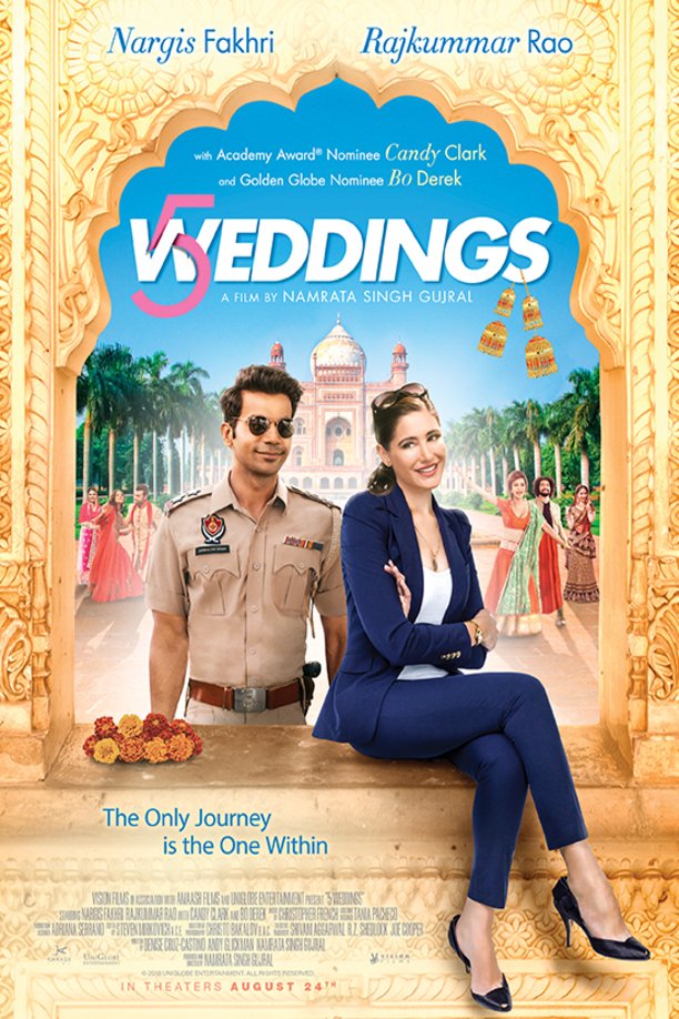 L'affiche du film 5 Weddings