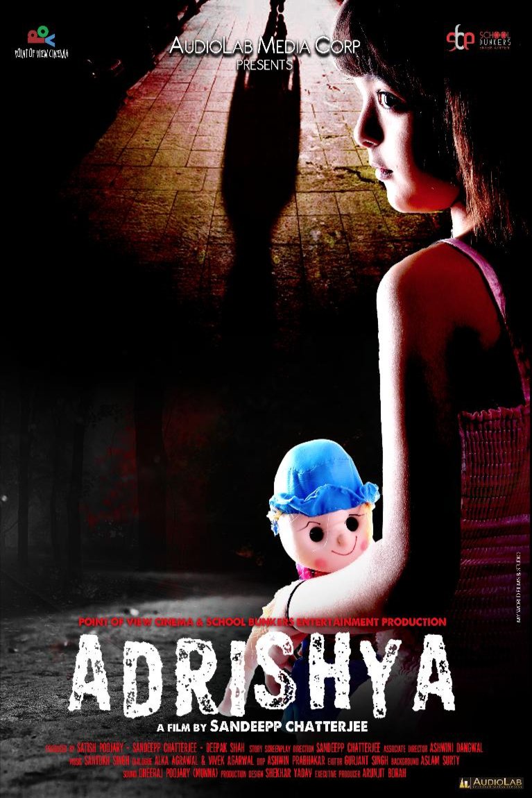 L'affiche originale du film Adrishya en Hindi