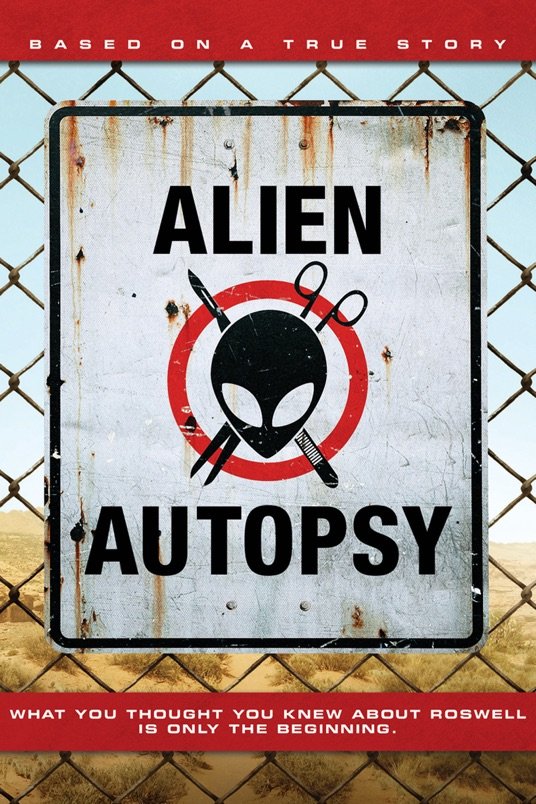 L'affiche du film Alien Autopsy