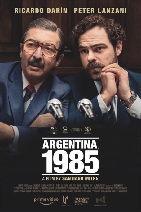 L'affiche originale du film Argentina, 1985 en espagnol