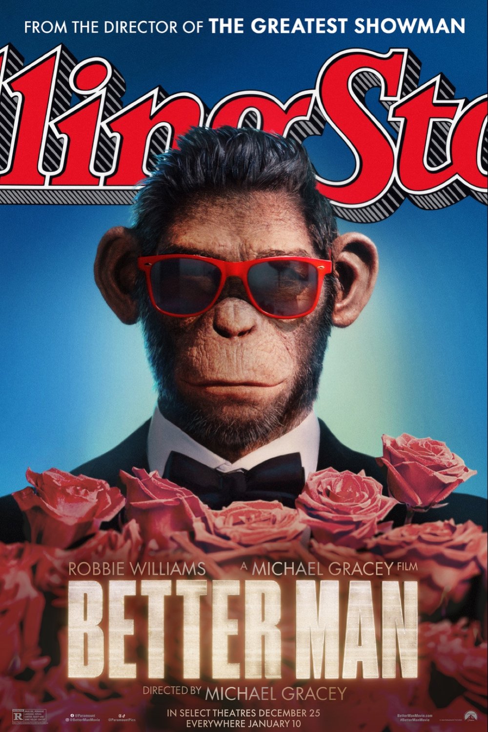 L'affiche du film Better Man