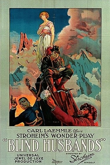 L'affiche du film Blind Husbands