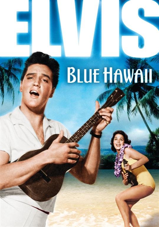 L'affiche du film Blue Hawaii