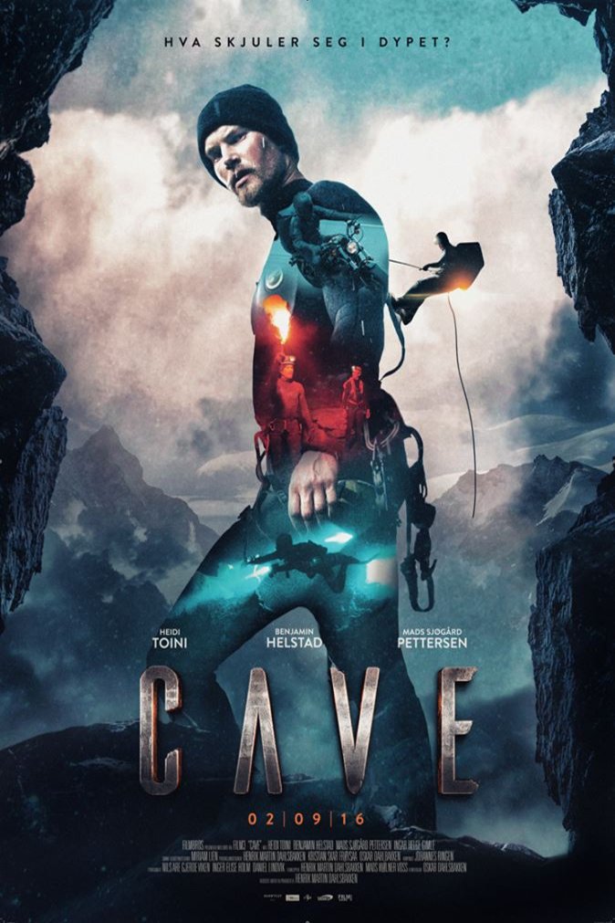 Norwegian poster of the movie Cave
