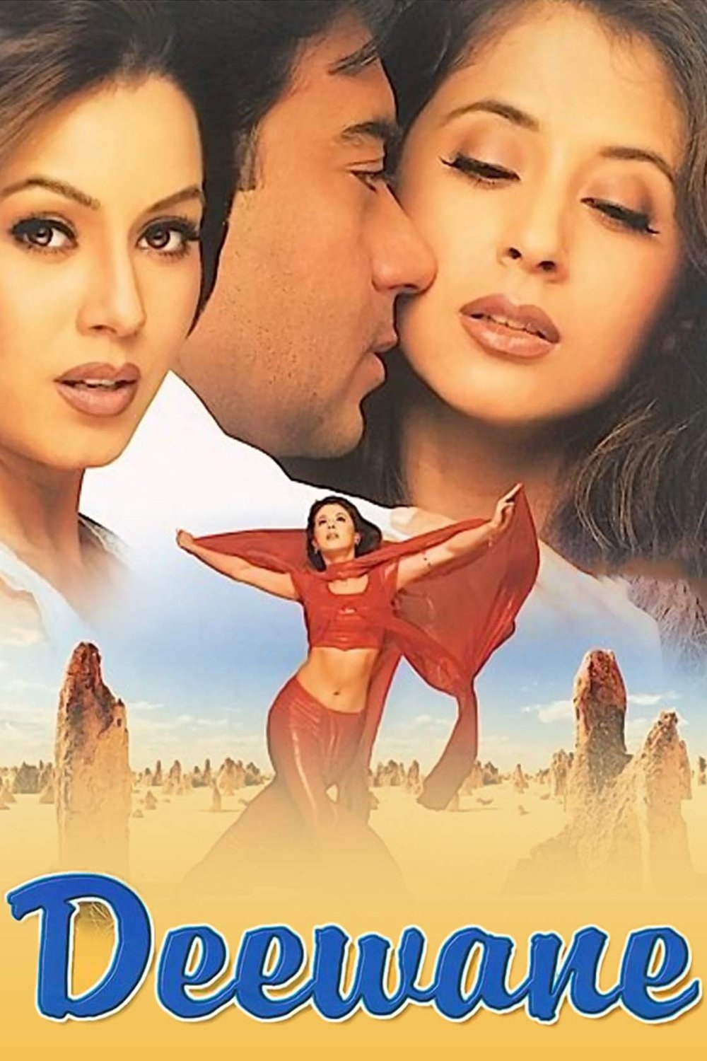 L'affiche originale du film Deewane en Hindi