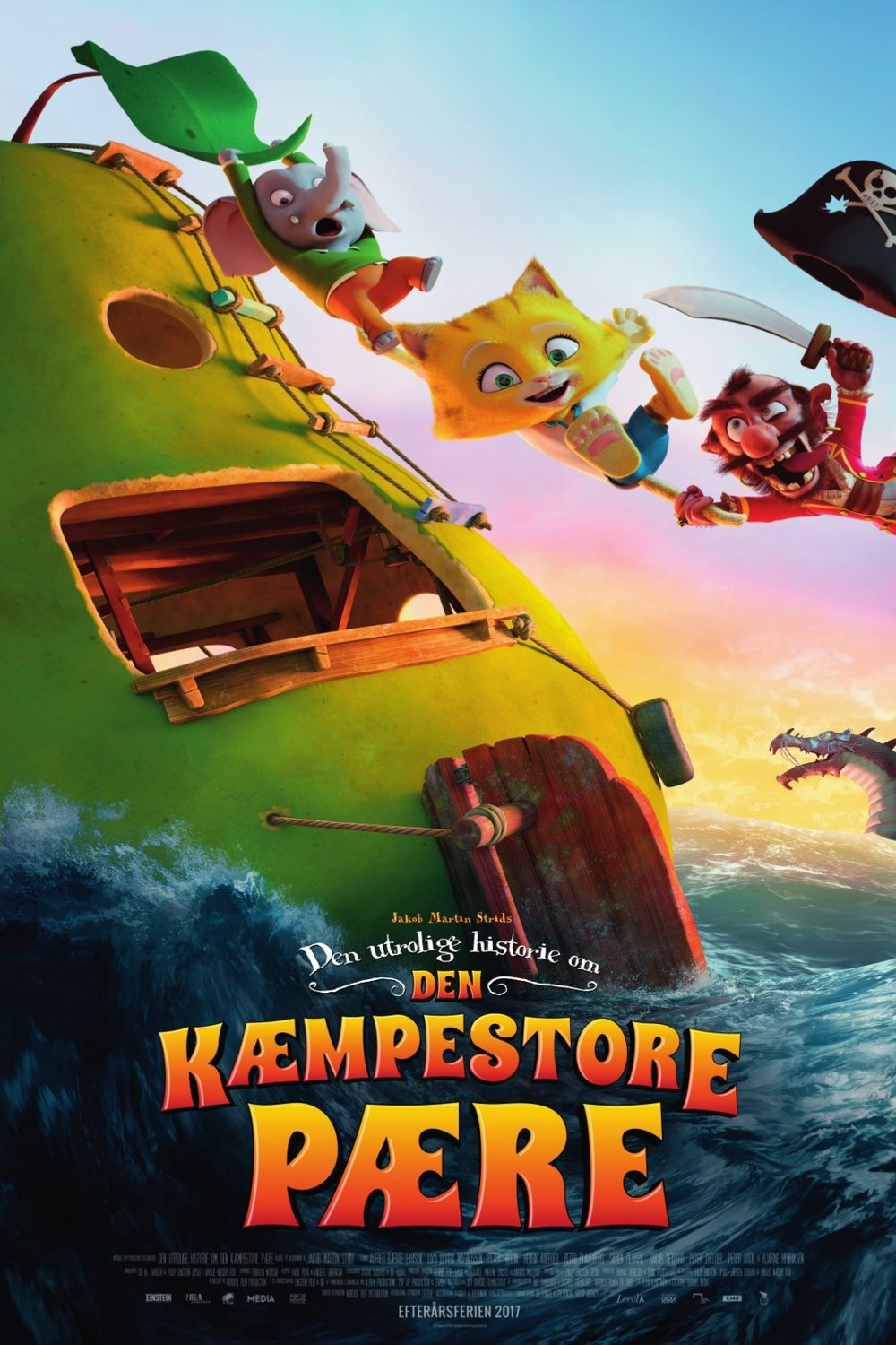 L'affiche du film Den utrolige historie om den kæmpestore pære [2017]