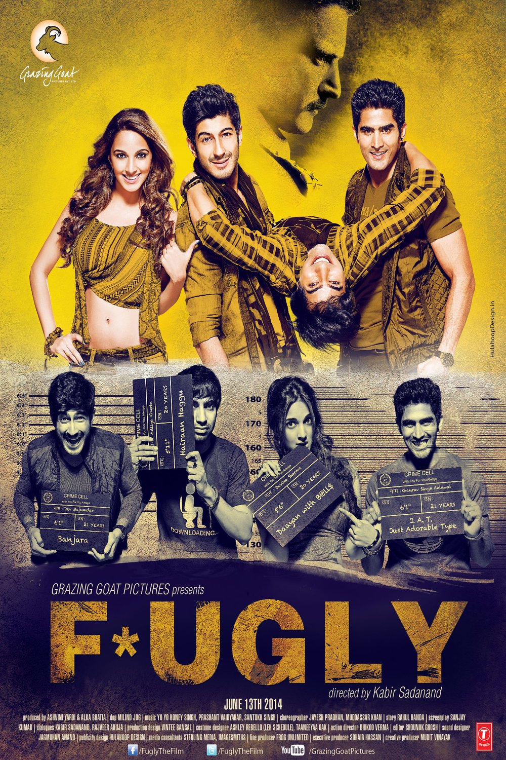 Hindi poster of the movie Fugly