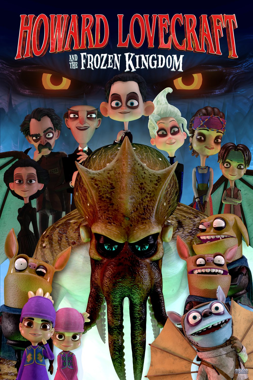 L'affiche du film Howard Lovecraft and the Frozen Kingdom