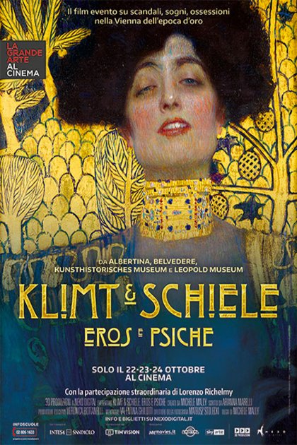 L'affiche originale du film Klimt & Schiele - Eros and Psyche en italien
