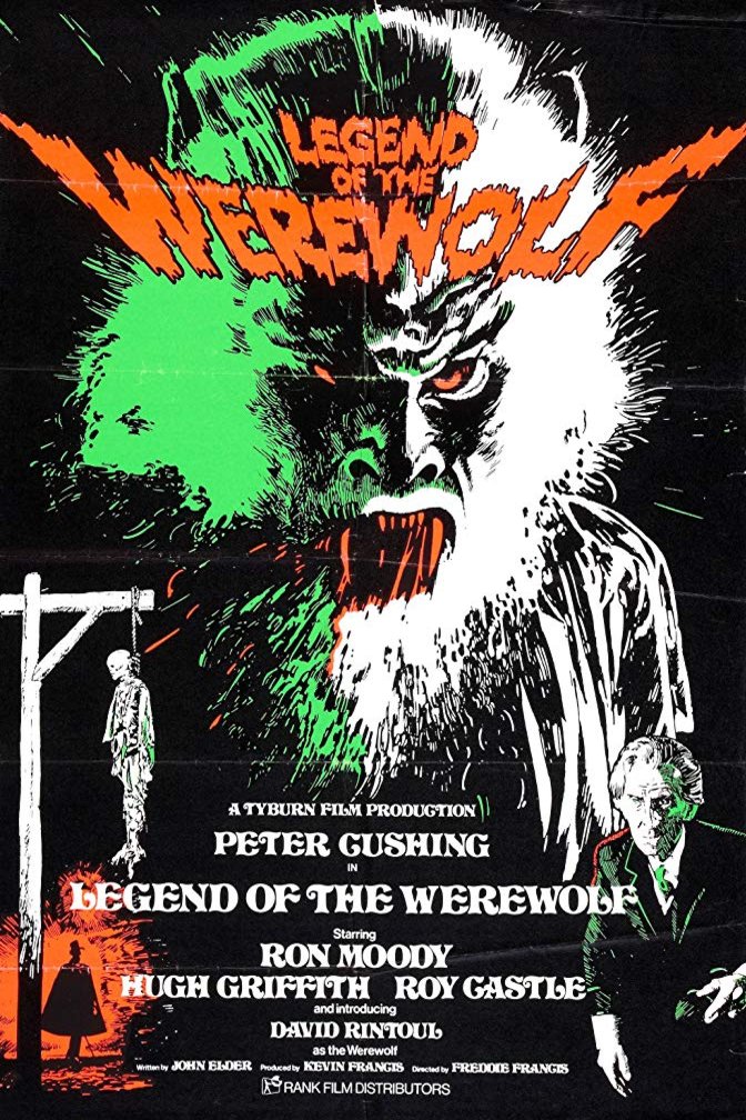 L'affiche du film Legend of the Werewolf