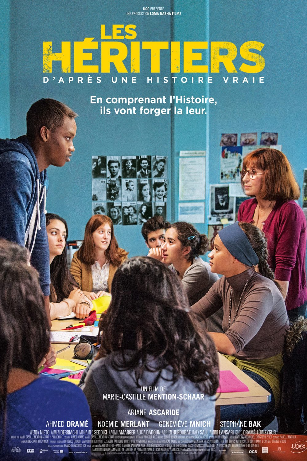 L'affiche du film Les Héritiers