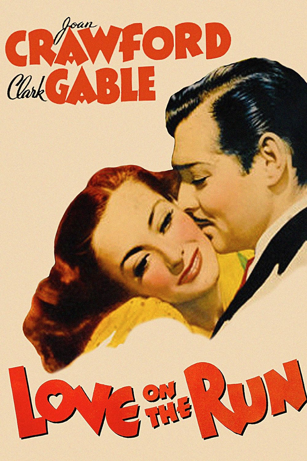 L'affiche du film Love on the Run